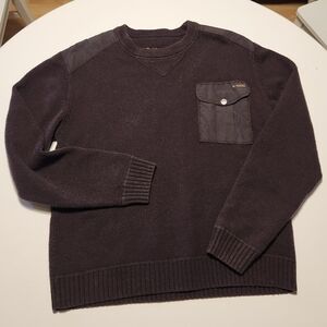 Fjallraven Chocolate Brown Crew Neck Sweater